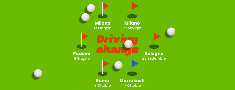 Driving Change tutte le tappe!